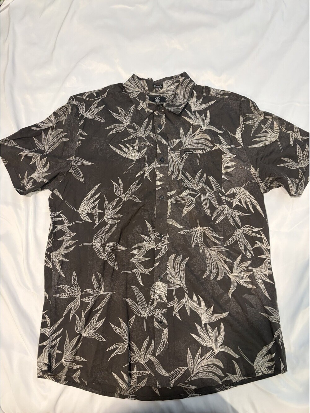 Volcom True To This Men's Short Sleeve Button-Up Shirt